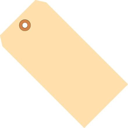 8" x 4" - Staples 15 Pt. Jumbo Manila Shipping Tag, 500/Pack
