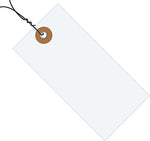 Tyvek Pre-Wired Tags, 5.75 x 2.88, White, 1000/Carton (G13073)