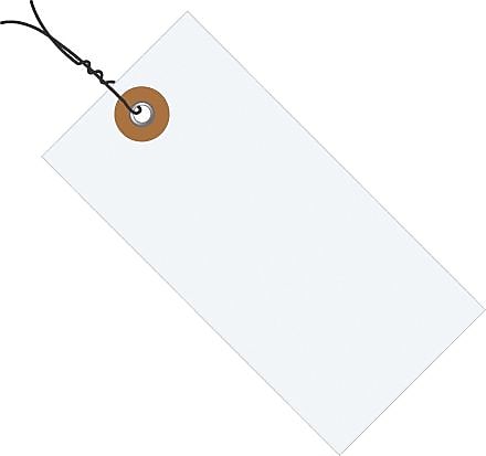 4 1/4" x 2 1/8" Tyvek® Shipping Tag - Pre-Wired, 1000/Case (G13043)