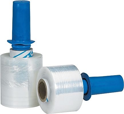 3" x 1500' 80 Gauge Cast Stretch Wrap, Clear, 12/Carton (GOOD380VSR)