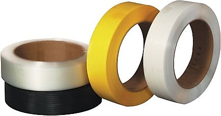1/2" x 9000' - 16" x 6" Core - Staples Hand Grade Polypropylene Strapping -Embossed, 300 lbs., 1 Coil