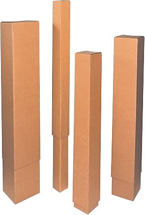 16" x 16" x 40" Telescoping Inner Boxes, 32 ECT, Brown, 10/Bundle (T161640INNER)