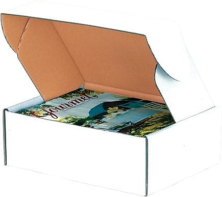 Partners Brand Deluxe Literature Mailers, 24" x 18" x 6", White, 25/Bundle (MFL24186)