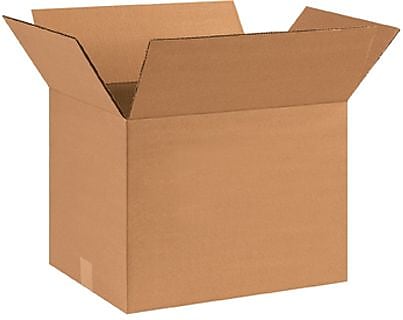 14" x 12" x 10" Shipping Boxes, 44 ECT, Kraft, 25/Bundle (HD141210)