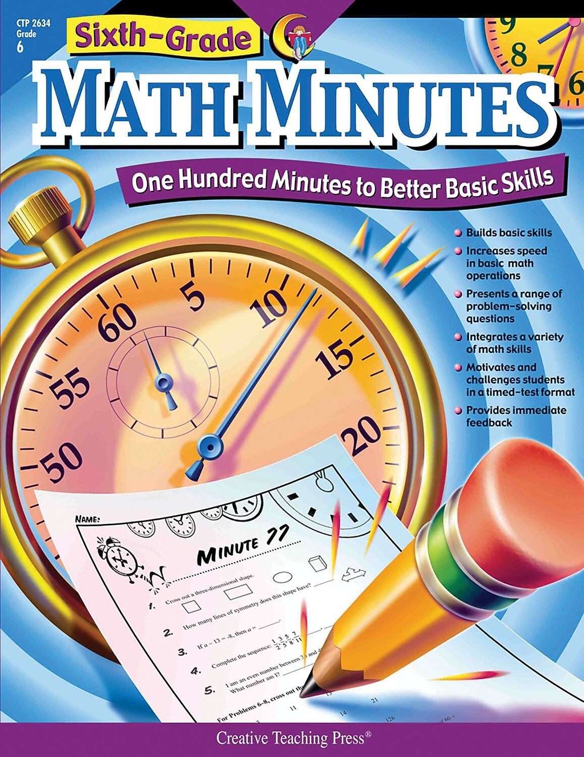 Sixth-Grade Math Minutes Resource Book