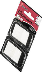 AbilityOne SKILCRAFT Colorful Self-stick Flag, White, 50/Pk