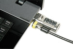 AbilityOne Desktop and Peripherals Locking Kit, 6 ft. Steel Cable (5340015987495)