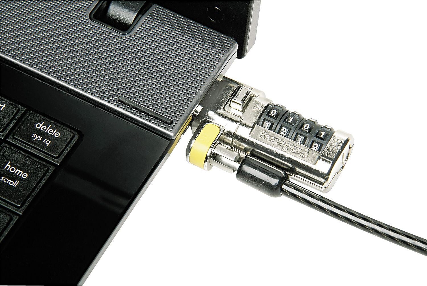 AbilityOne Desktop and Peripherals Locking Kit, 6 ft. Steel Cable (5340015987495)