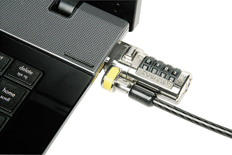 AbilityOne Desktop and Peripherals Locking Kit, 6 ft. Steel Cable (5340015987495)