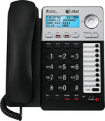 AT&T ML17929 Single Line Corded Phone, Black/Silver