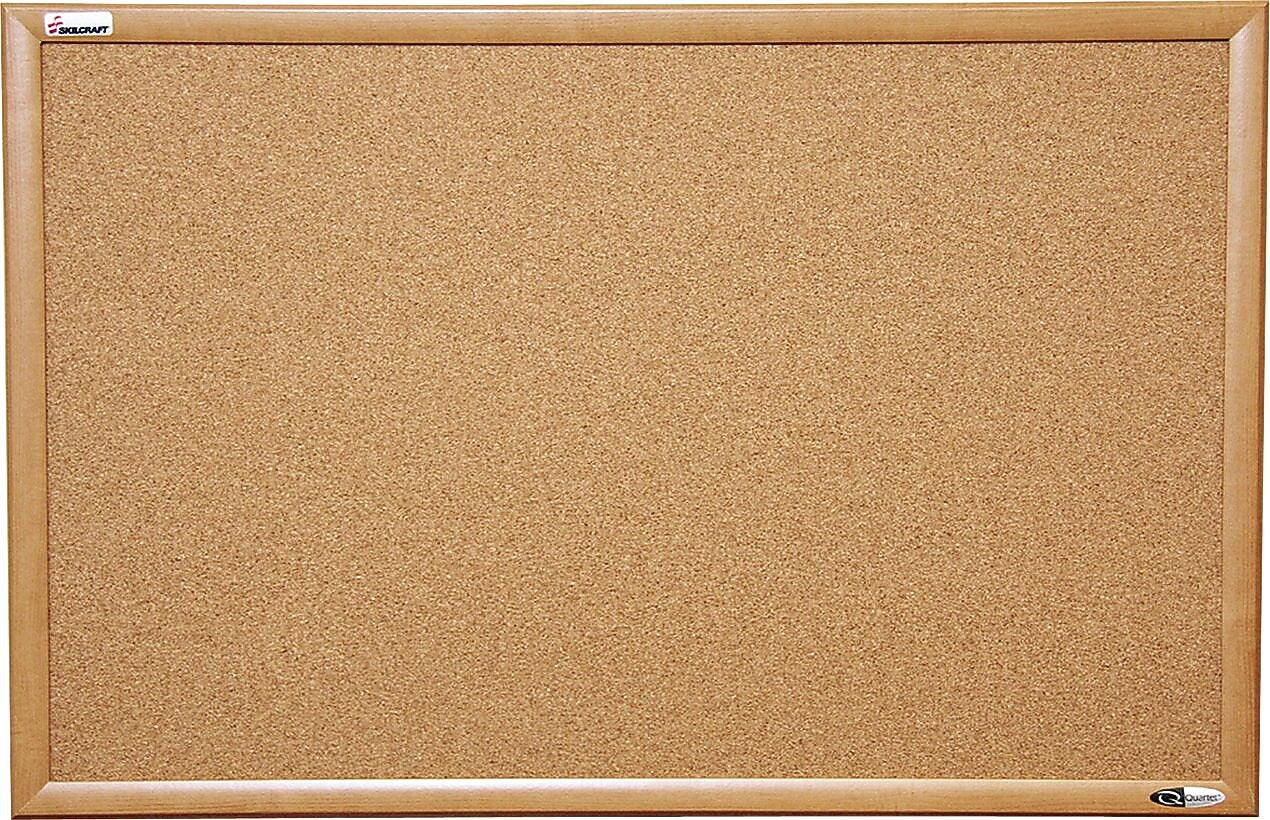 AbilityOne 7195012182026, Cork Board w/Oak Frame, 36 x 48