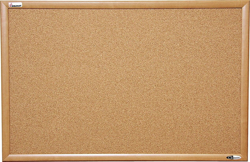 AbilityOne 7195012182026, Cork Board w/Oak Frame, 36 x 48
