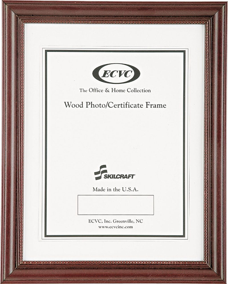 AbilityOne Cherry Picture Frames, 8 1/2" x 11", 12/BX (7105013579979)