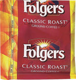 Folgers Classic Roast Coffee Filter Packs,  0.6 oz., 200/Carton