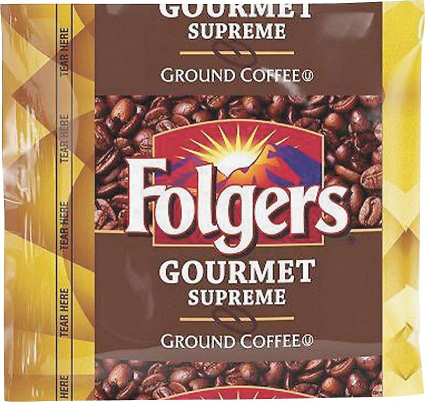Folgers® Gourmet Supreme Coffee, 1.75 oz. Fraction Packs, 42/Carton (06437)