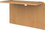 HON 10700 Series Bridge, 42"W x 20"D, Harvest, 29 1/4"H x 42.72"W x 19.88"D