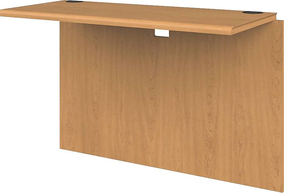 HON 10700 Series Bridge, 42"W x 20"D, Harvest, 29 1/4"H x 42.72"W x 19.88"D