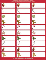 Great Papers® Holiday Card Address Labels Ginger Friends, 150/Count