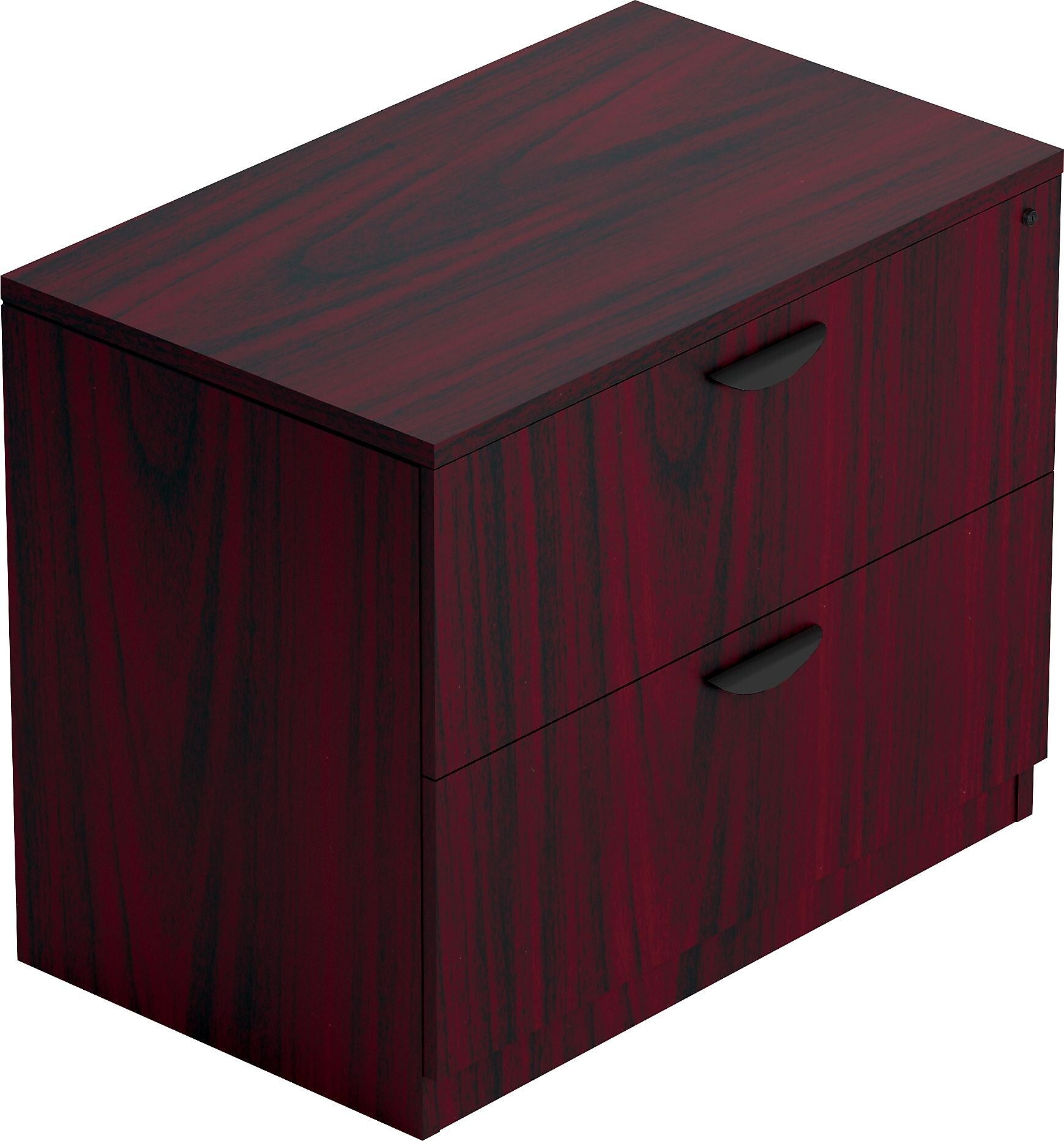 Offices To Go 2-Drawer Lateral File Cabinet, Letter/Legal, American Mahogany, 36"W (TDSL3622LFAML)