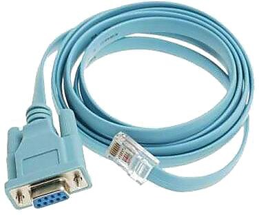 Cisco6'ConsoleCablewithRJ45andDB9Ffor2800SeriesRouters(CAB-CONSOLE-RJ45=)