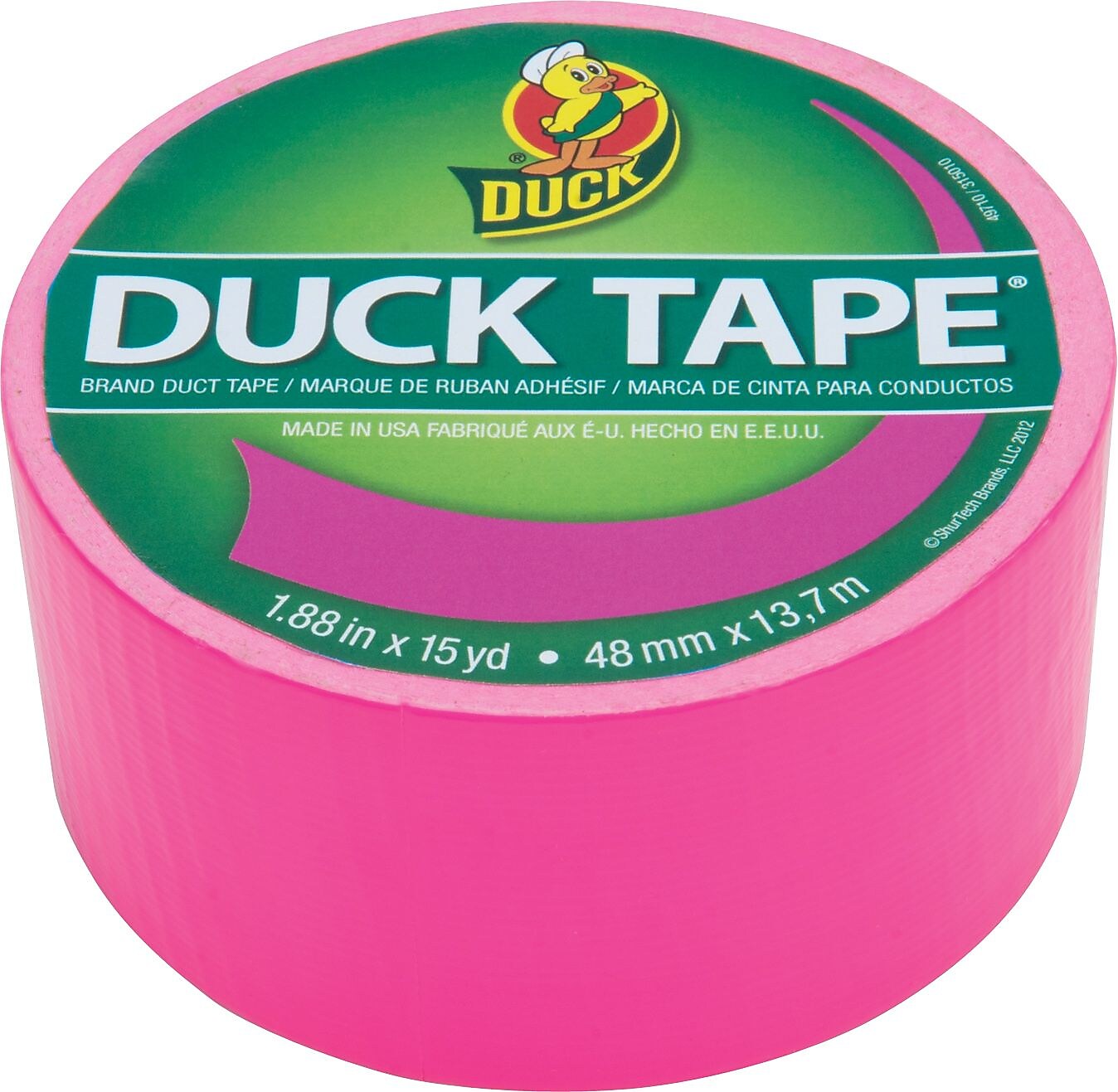 Duck Tape® Brand Duct Tape, Funky Flamingo X-Factor™, 1.88" x 15 Yards