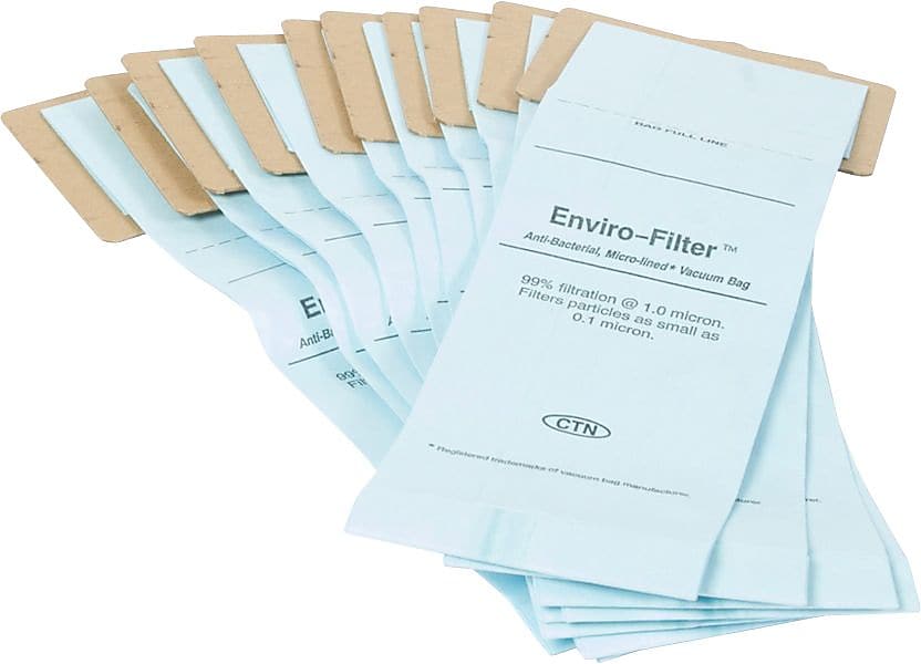 Green Klean® Replacement Vacuum Bags Fits Royal upright vacuums that use Type B, Hoover C1320 uprights, 10/pk