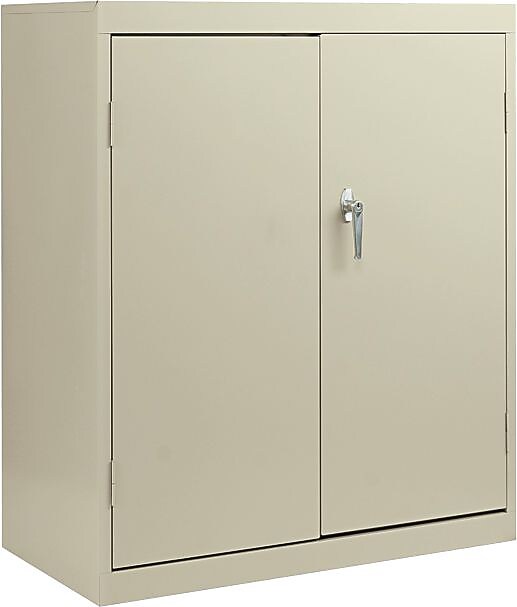 Alera Fixed Shelf Storage Cabinet, Putty, 2-Shelf (80406)