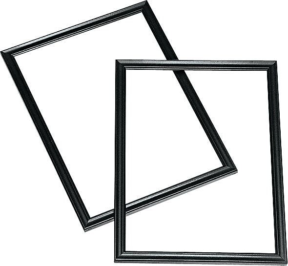 AbilityOne Black Picture Frames, 11" x 14", 12/BX (7105000528686)
