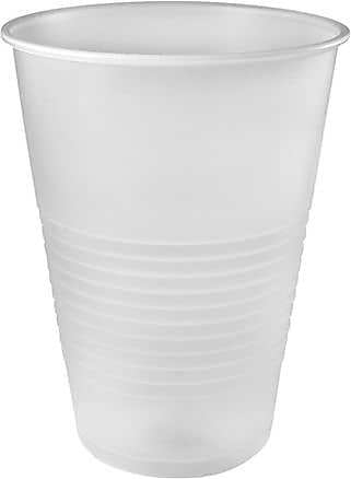 Dart Conex Galaxy Ribbed Wall Cups, 14 oz., Translucent, 1000/Carton (DCCY14)