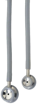 Medline Stainless Steel Pediatric Stethoscopes, Gray (MDS92200)
