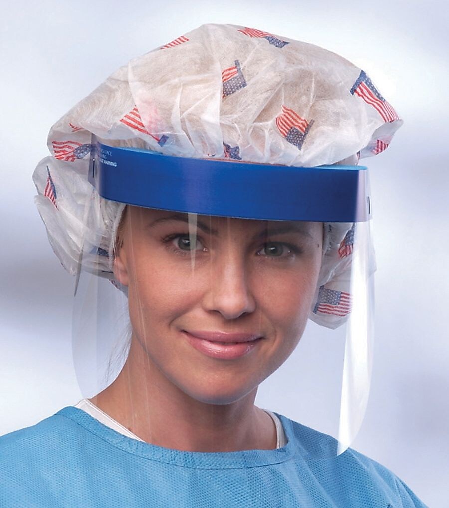 Medline Disposable Full Length Face Shields, Clear, 24/Box (NONFS300Z)