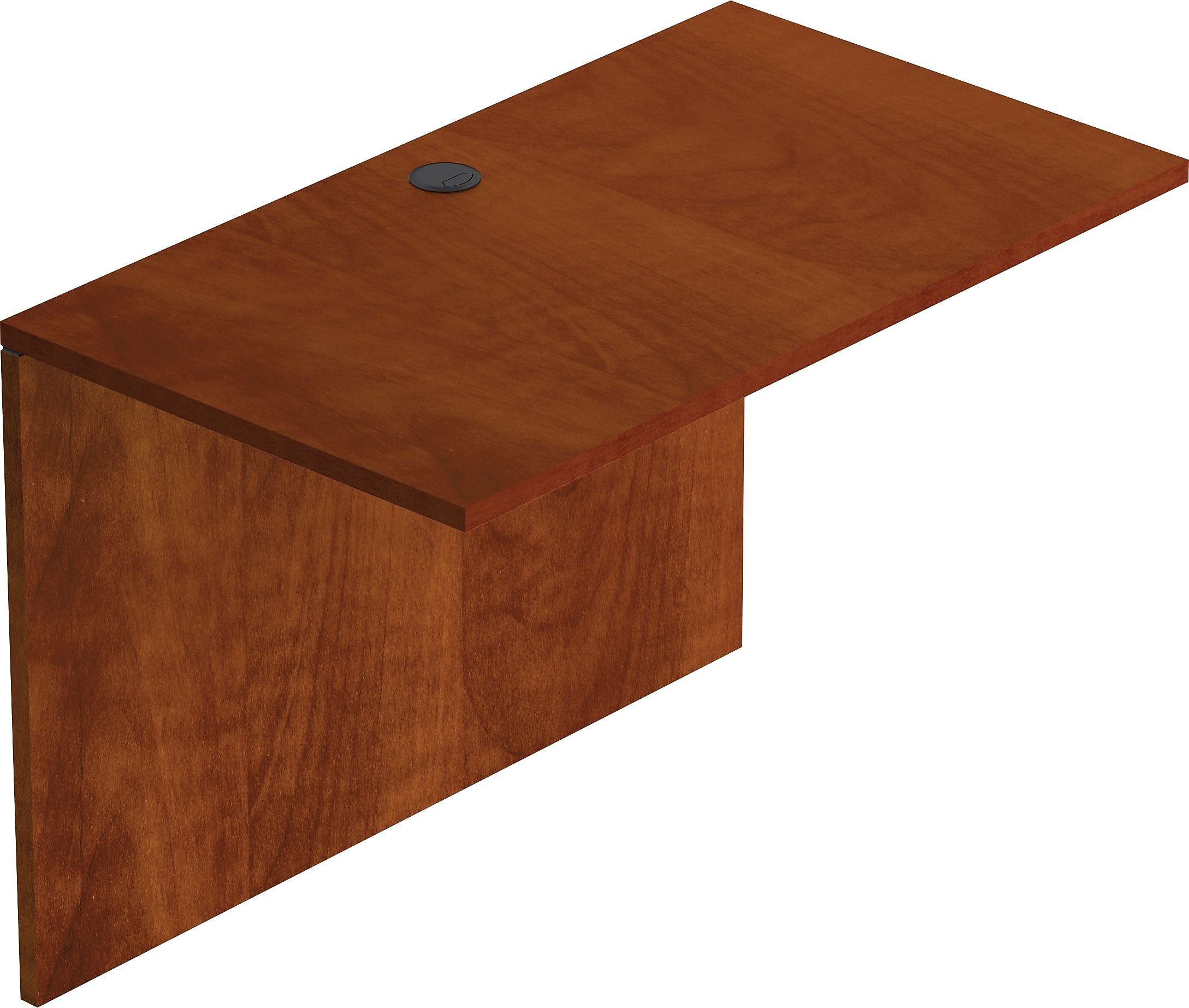 Offices To Go 42" x 24" Flush Bridge, American Dark Cherry (TDSL4224FB-ADC)