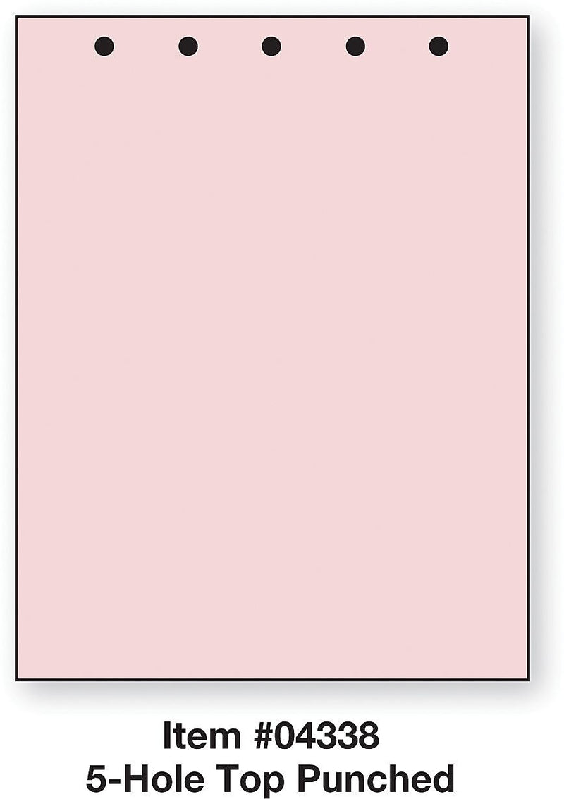 Paris Business PrintWorks Professional 5 Hole Punched Perforated Papers, 20 lb., LETTER-Size, Pink, 8 1/2"x 11", 2,500 Sheets/Ct