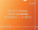 3M™ Gold Privacy Filter for 19.01" Widescreen Monitor (5:4)