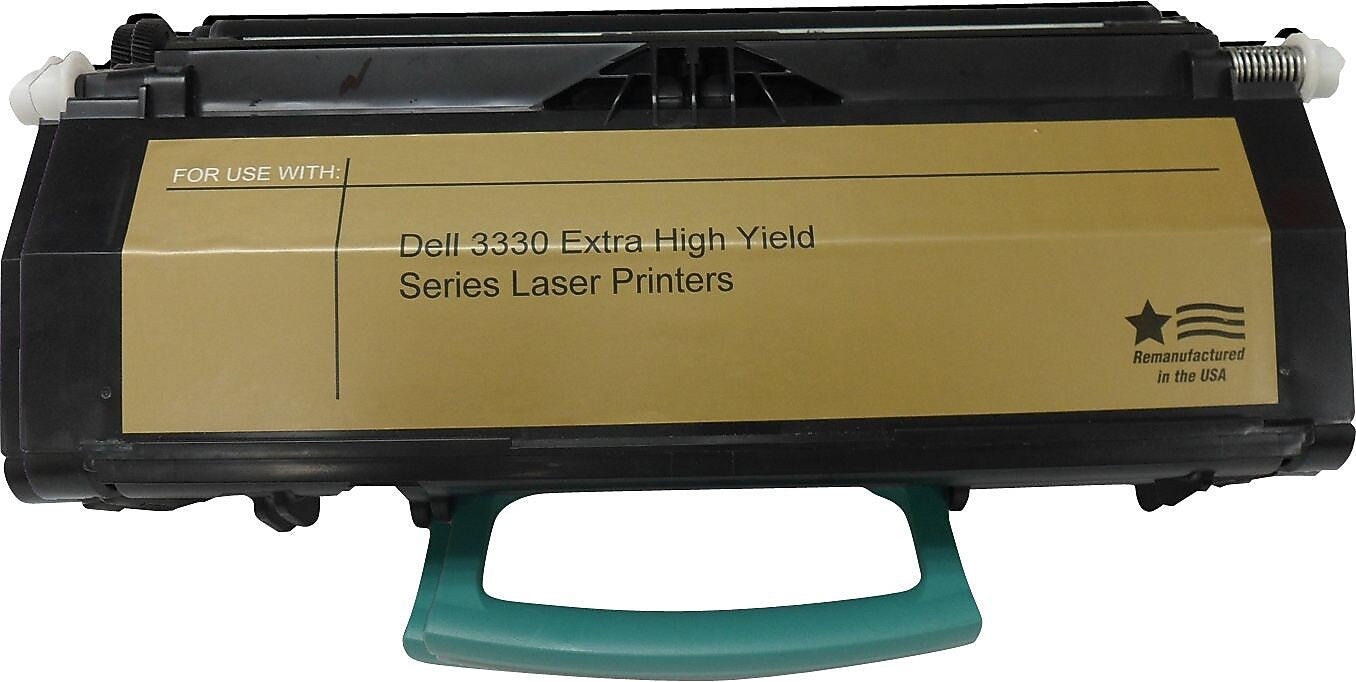 IPW Remanufactured Black High Yield Toner Cartridge Replacement for Dell C233R (330-5207)