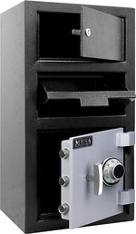Mesa Steel Depository Safe with Outer Locker and Combination Lock, 1.5 cu. ft. (MFL2014C-OLK)