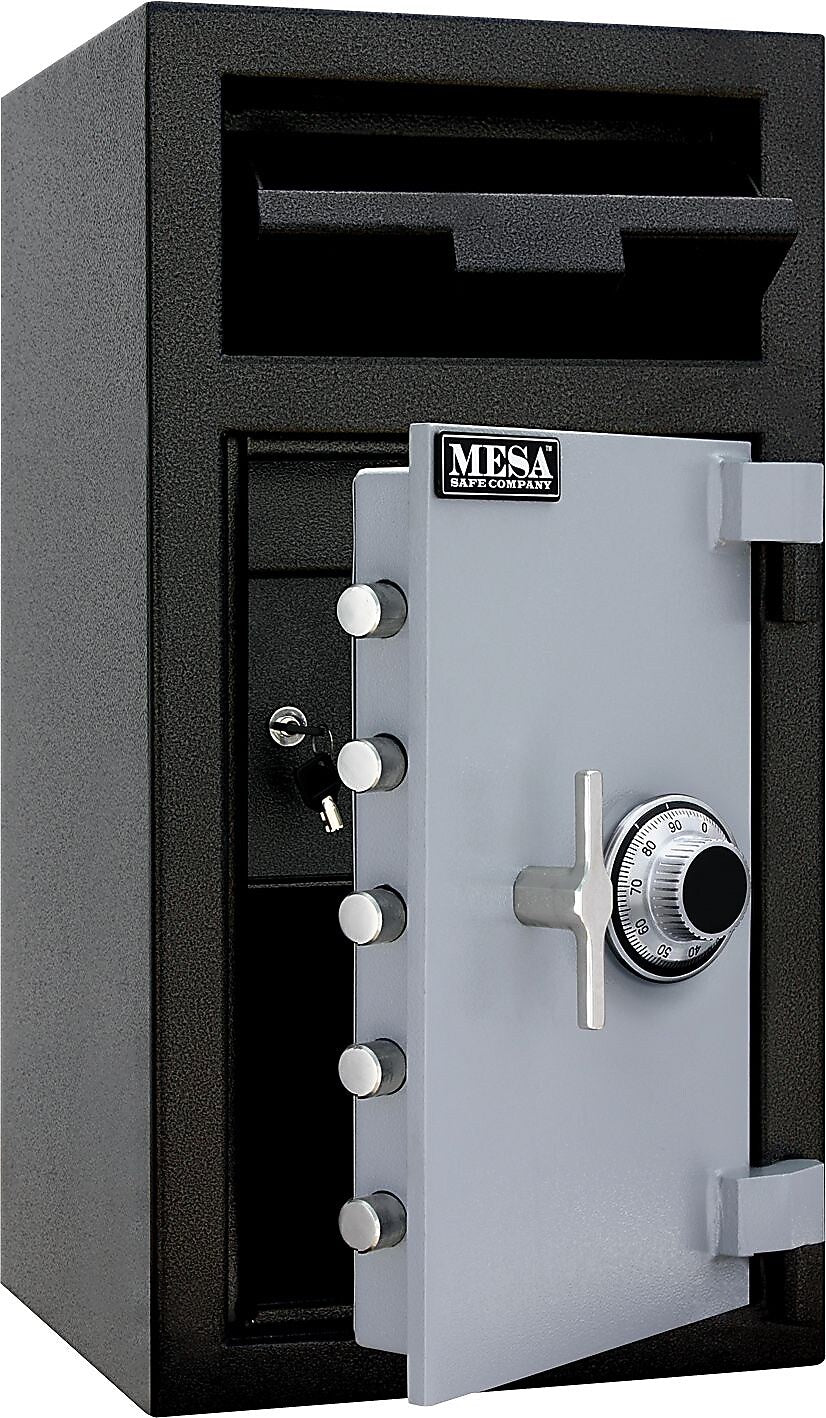 Mesa Steel Depository Safe with Inner Locker, 1.3 cu. ft. (MFL2714C-ILK)