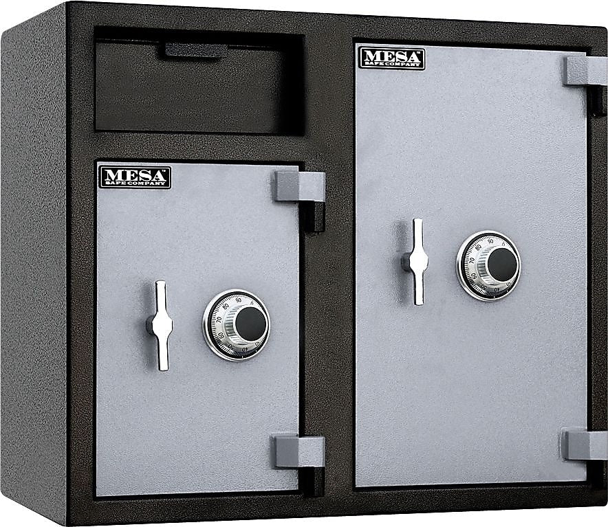 Mesa Steel Double Door Depository Safe with Combination Lock, 6.7 cu. ft. (MFL2731CC)