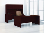 National Office Furniture Arrowood™ Laminate Kneespace Credenza, Cordovan, 29 1/2" H x 71 3/4" W x 23 3/4" D