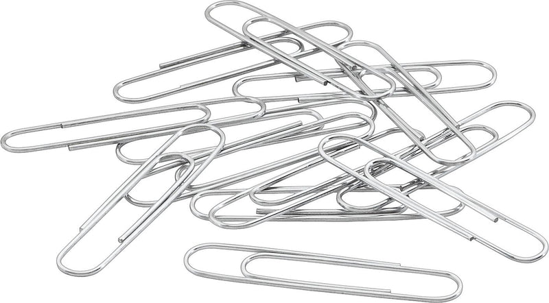 ACCO Jumbo Paper Clips, Silver, 5 Clips/Pack (72525CT)