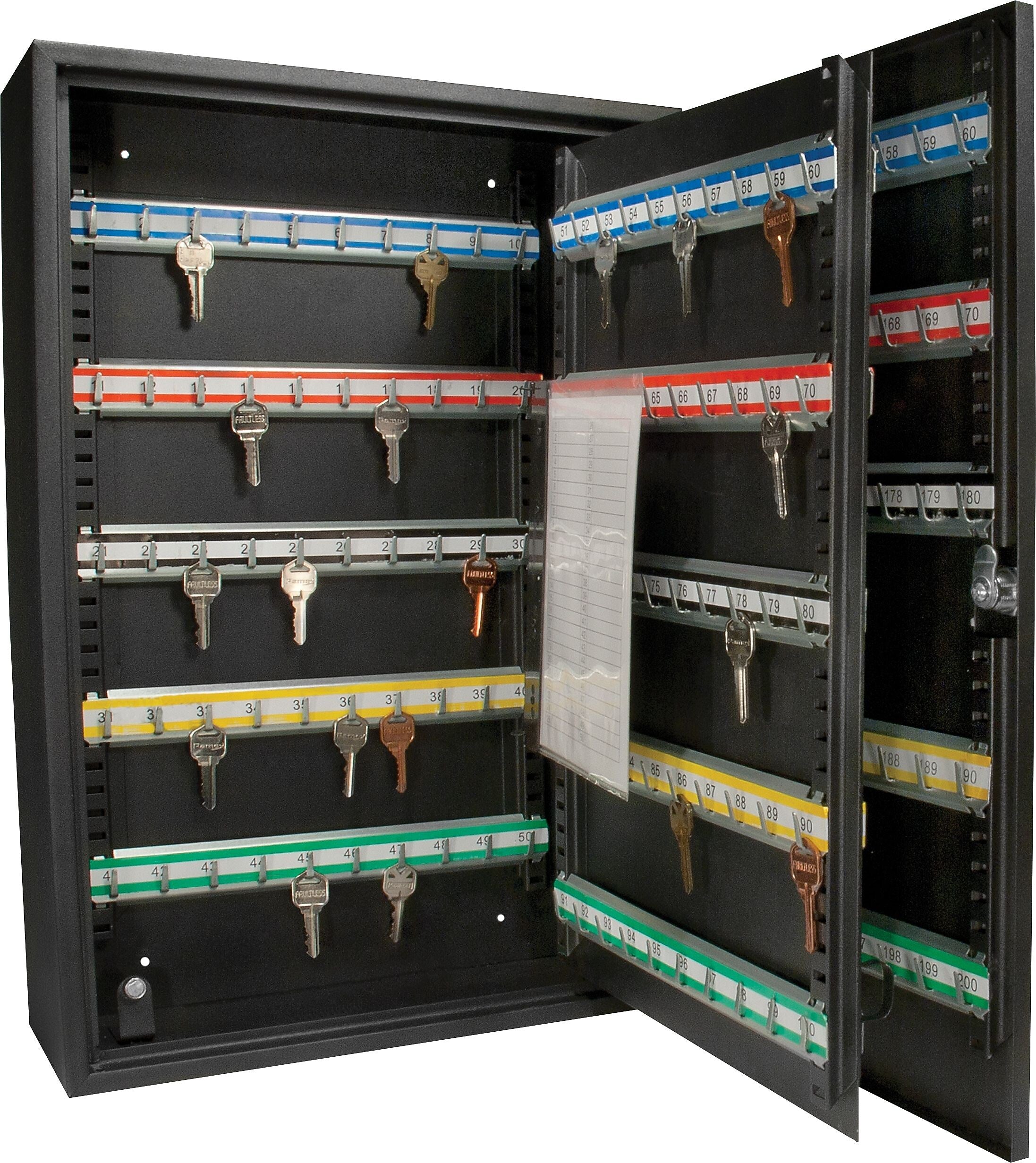 Barska 200 Position Key Safe with Key Lock, Black (AX11824)
