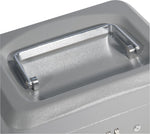 BARSKA Small Cash Box, 3 Compartments, Gray (CB11784)