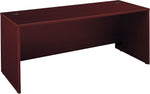 Bush Business Furniture Westfield 72"W Office Desk, Mahogany (WC36736)