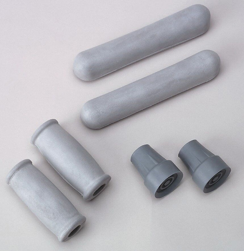 Medline Crutch Replacement Part Kit, Gray (MDS80269)