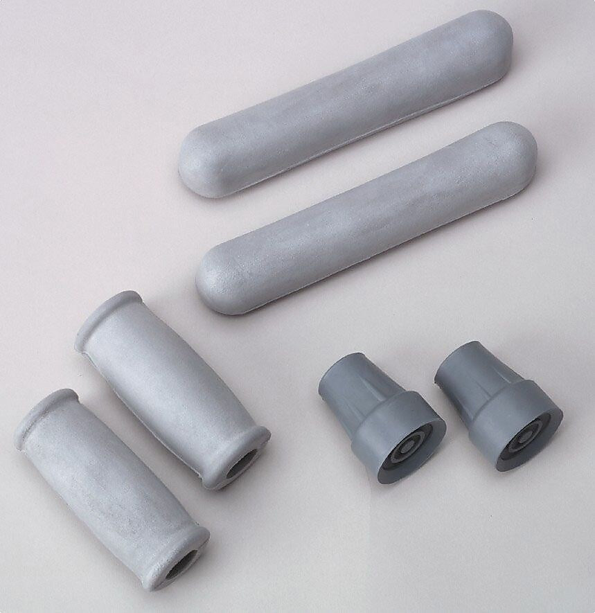 Medline Crutch Replacement Part Kit, Gray (MDS80269)