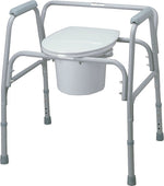 Medline Bariatric Commode Seat and Lid Only (MDS89664SLXW)