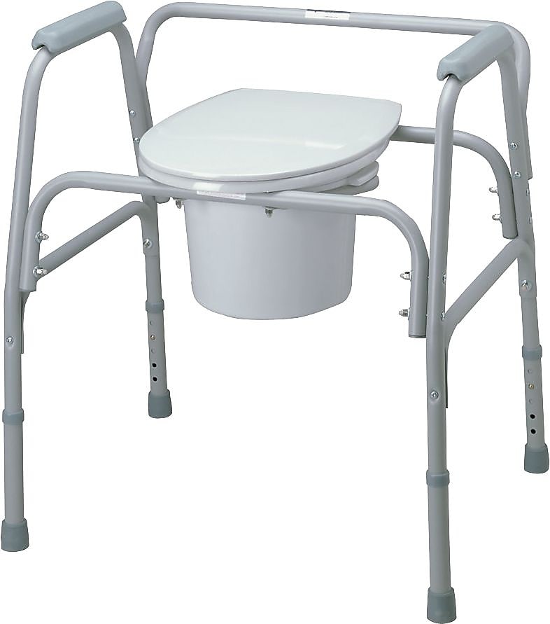 Medline Bariatric Commode Seat and Lid Only (MDS89664SLXW)