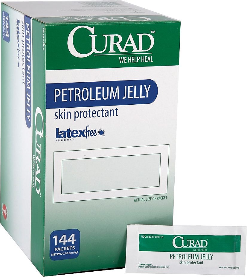 Curad Petroleum Jelly, 1/6 oz, 864/Pack (CUR005345)