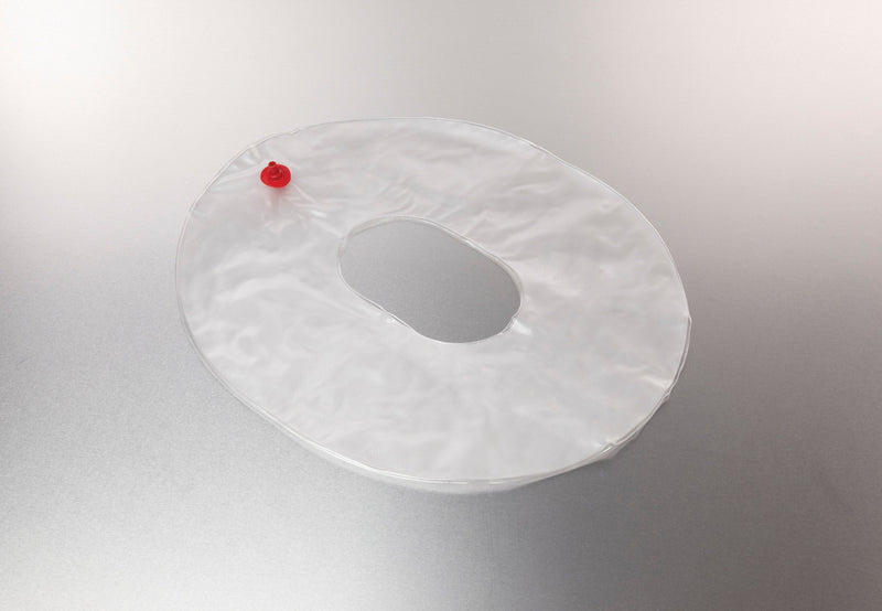 Medline Plastic Inflatable Invalid Rings, 17" x 15" Size, 20/Pack