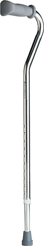 Guardian Single Point Handle Cane, Black, Offset Handle, 6/Pack (G05356)